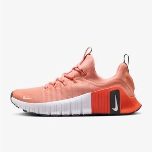 Size 7.5-Nike Free Metcon 6 Women’s Workout Shoe Apricot Agate FJ7126 803 No Lid
